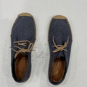 GAP Denim Blue Loafers size 8